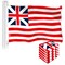 Grand Union Flag 3x5 Ft 5-Pack 150D Printed Polyester By G128